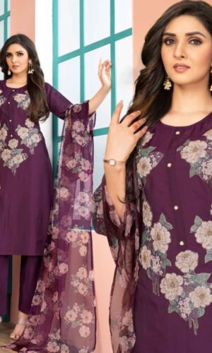 Purple Kurta A Touch of Royalty and Grace