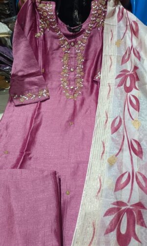 Pink Kurta A Touch of Royalty